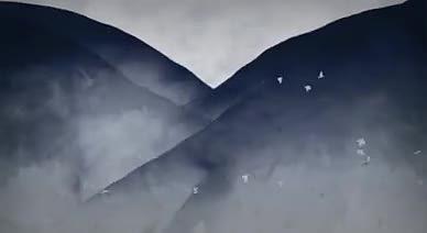 中国风水墨山水AE模板视频的预览图